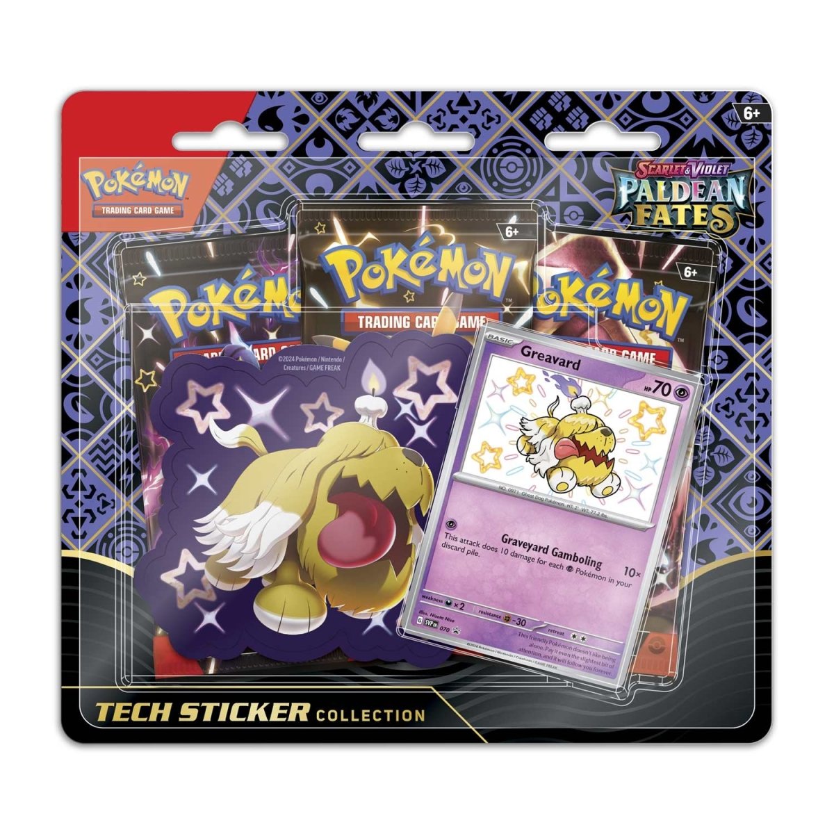 Pokémon TCG: SV4.5 Paldean Fates 3-Pack Blister