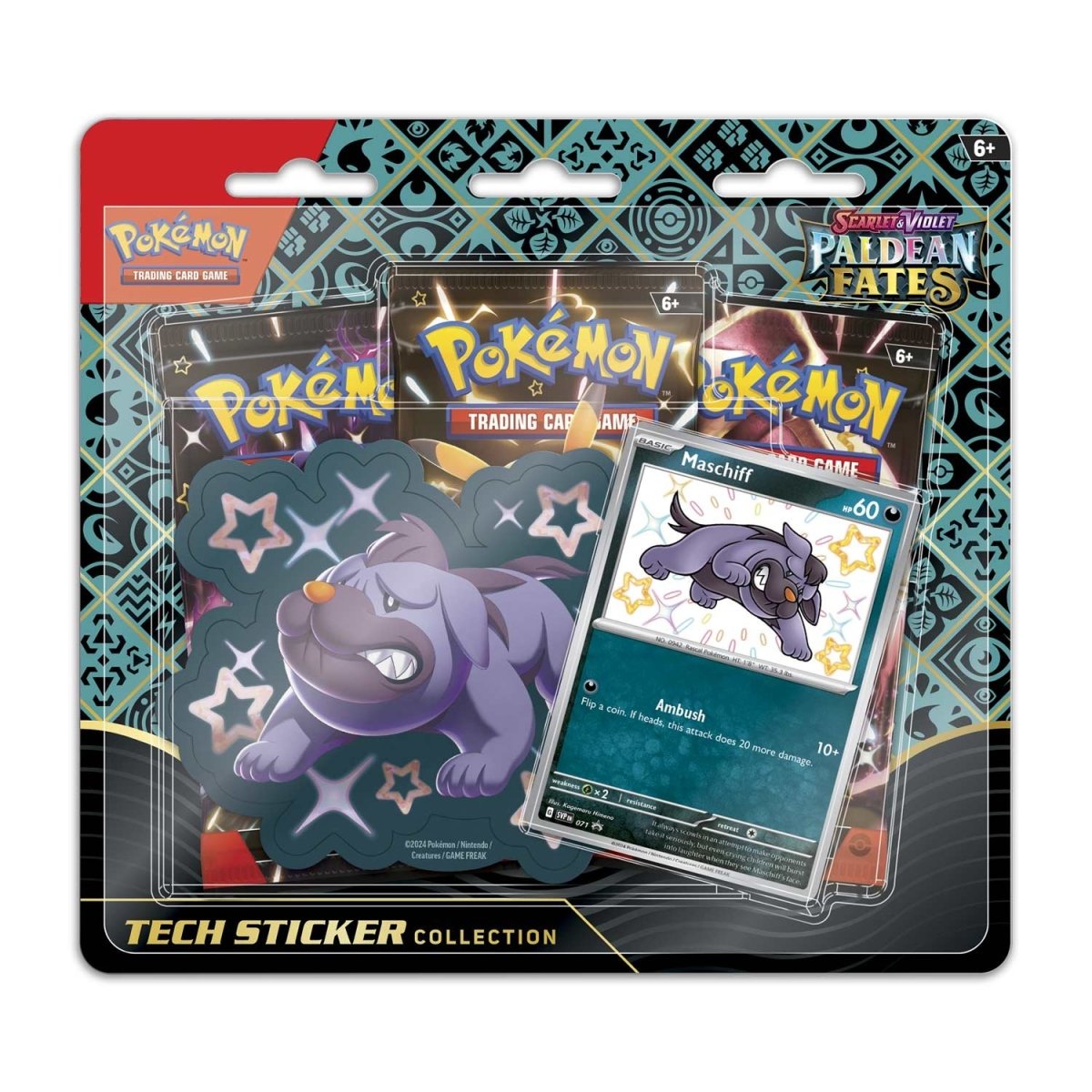 Pokémon TCG: SV4.5 Paldean Fates 3-Pack Blister