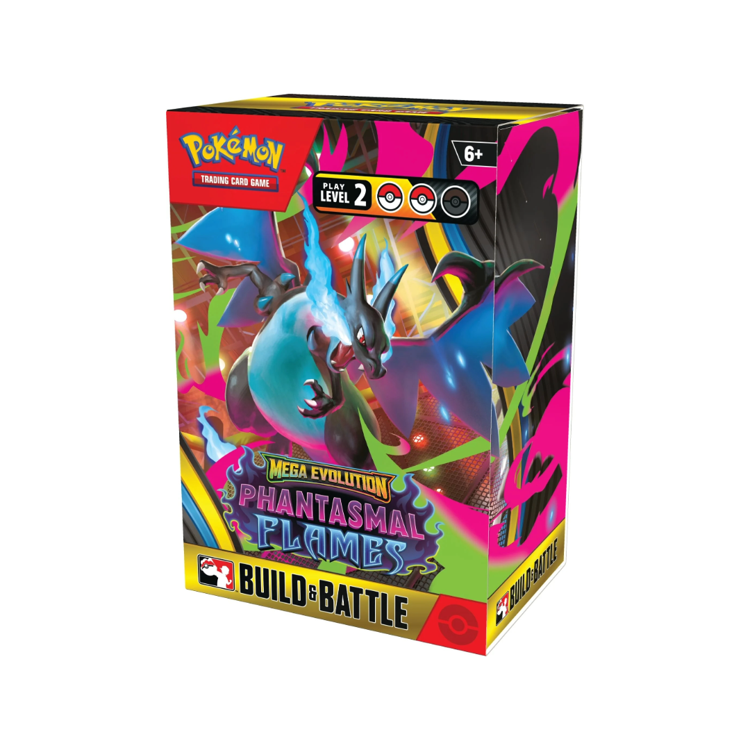 (Release: 11/28) Pokémon TCG: ME2 Phantasmal Flames Build & Battle Box
