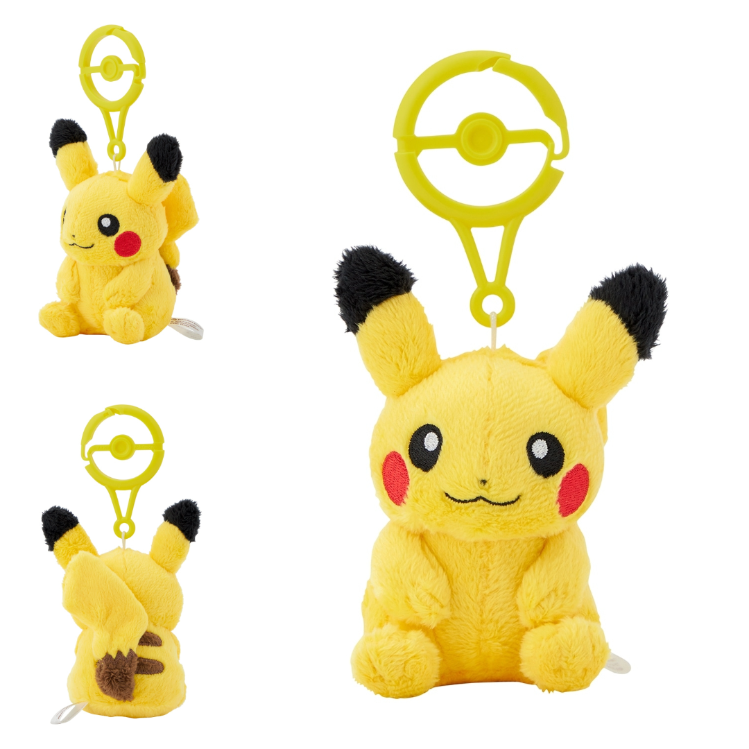 Pokémon Plush Keychains (Styles Vary)