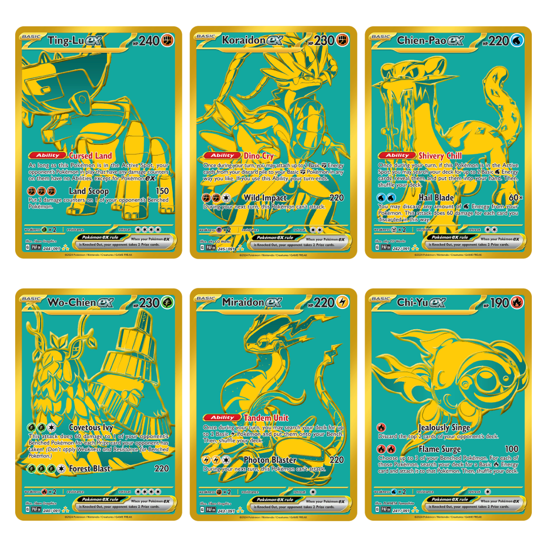 Pokémon TCG: SV4.5 Paldean Fates 3-Pack Blister