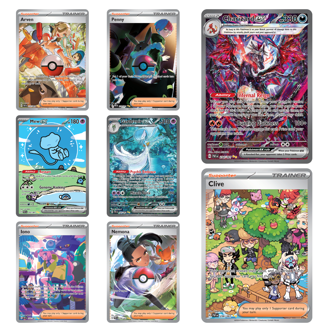 Pokémon TCG: SV4.5 Paldean Fates 3-Pack Blister