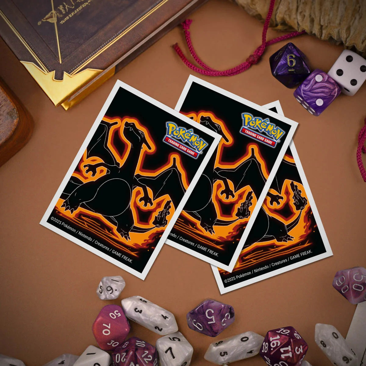Neon Kanto: Charizard 105ct APEX Deck Protector Sleeves
