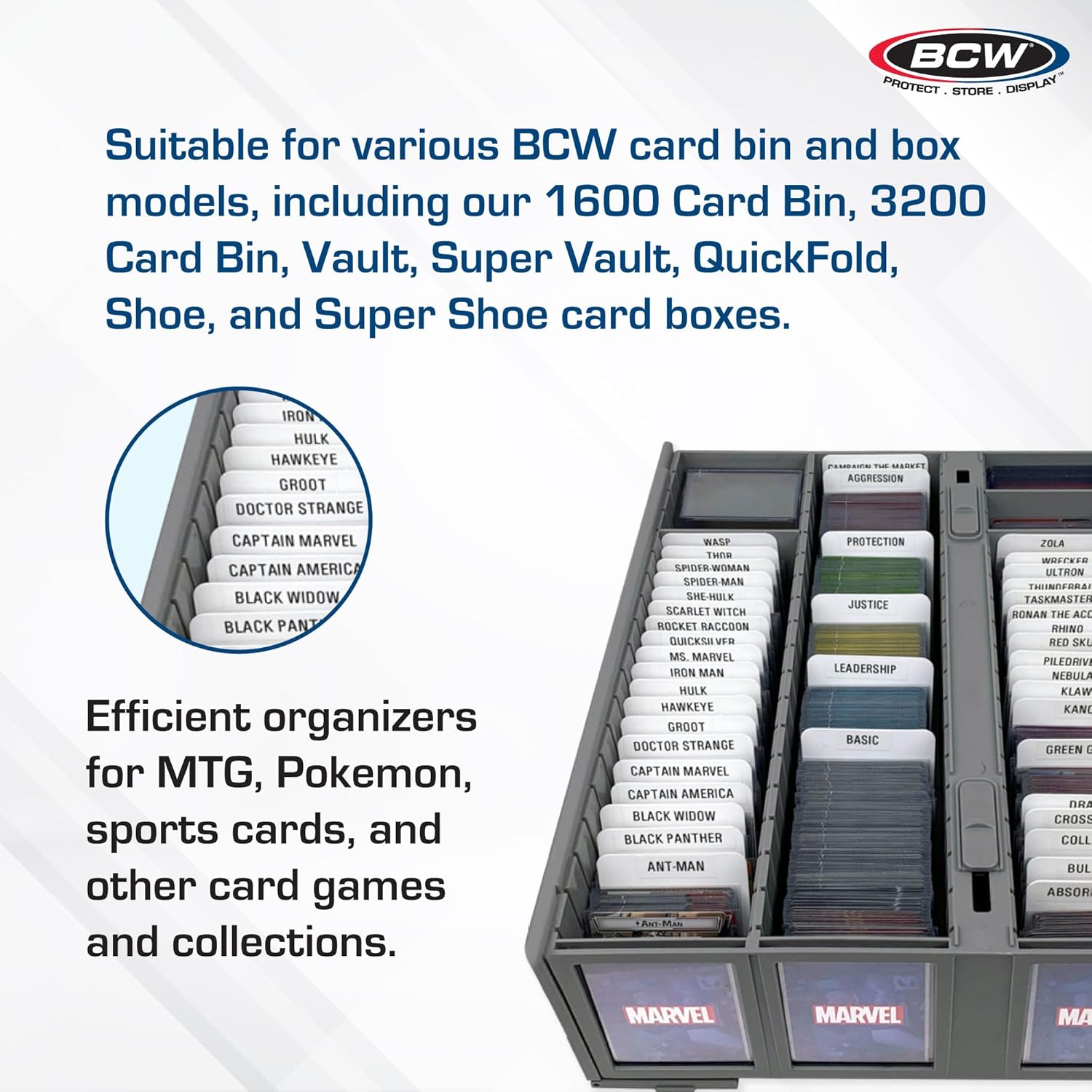 BCW Tall Trading Card Dividers
