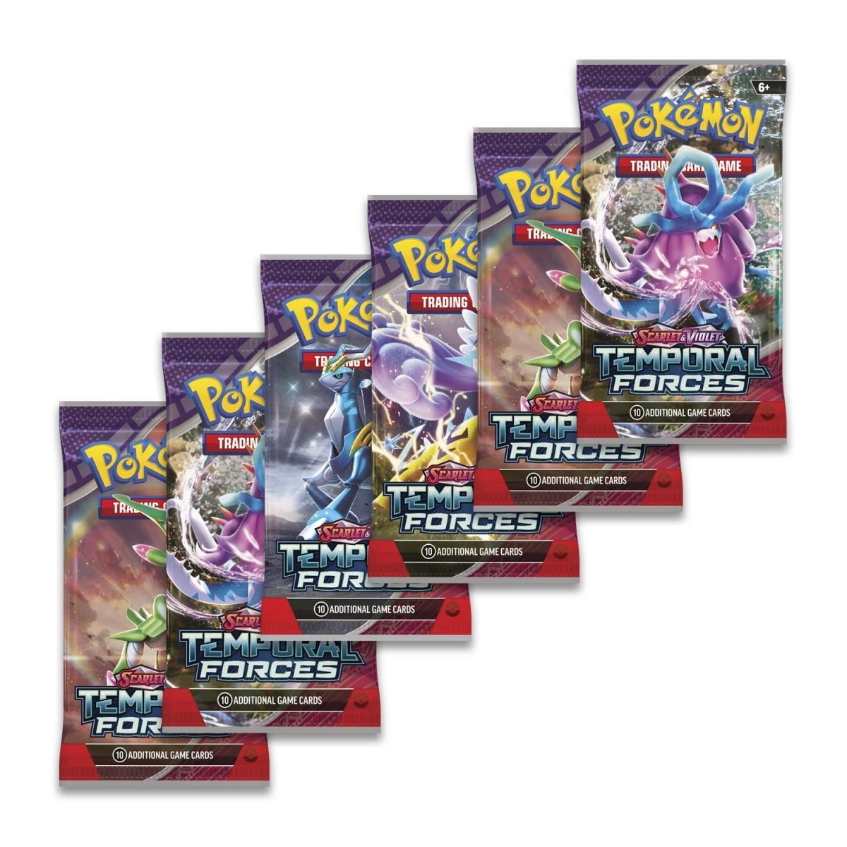 Pokémon TCG: SV5 Temporal Forces Booster Bundle