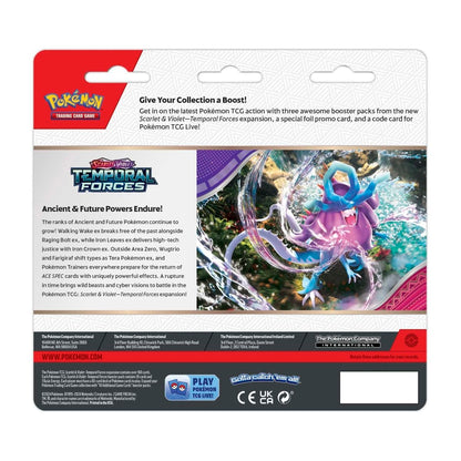 Pokémon Temporal Forces 3-Pack Blister