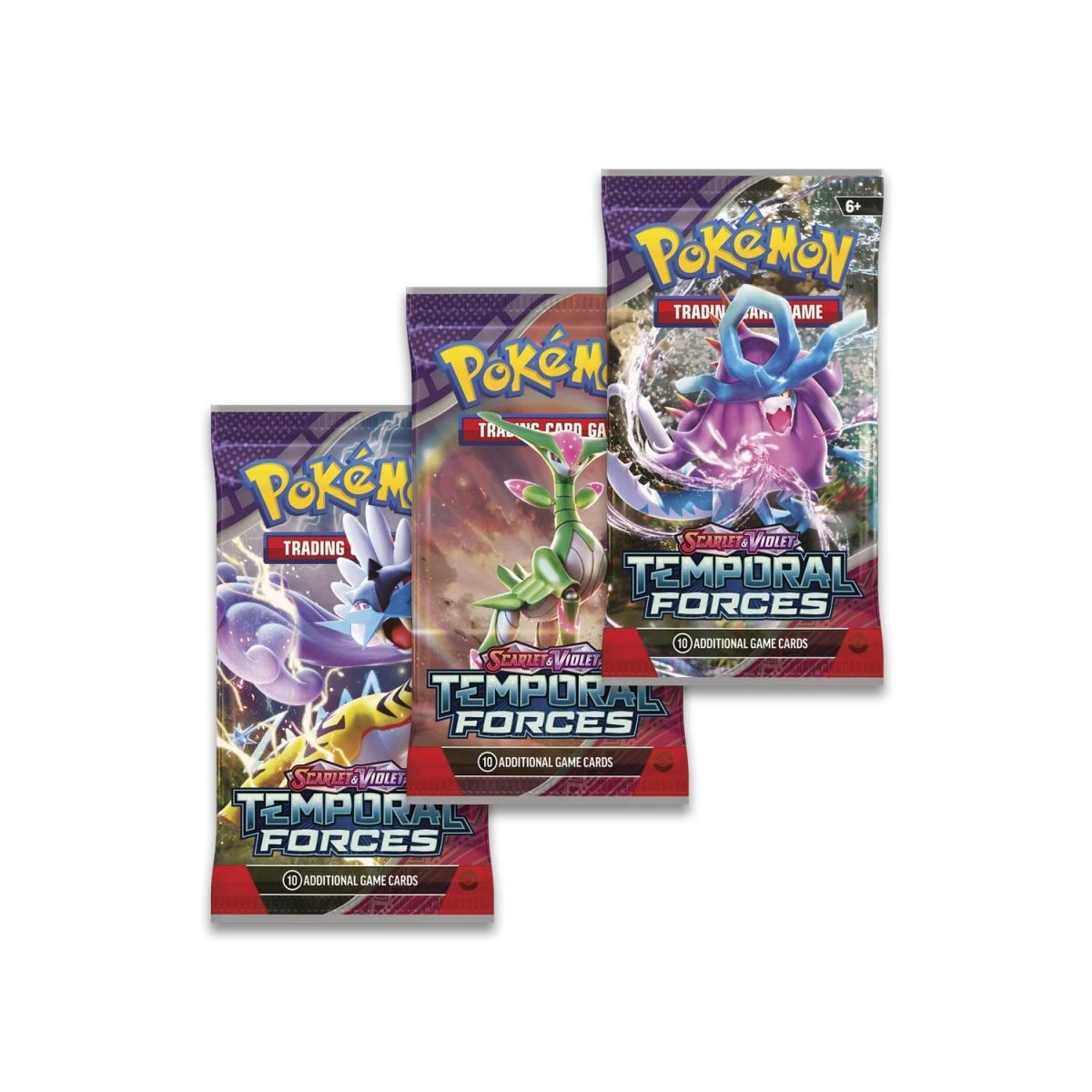 Pokémon Temporal Forces 3-Pack Blister