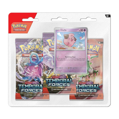 Pokémon Temporal Forces 3-Pack Blister