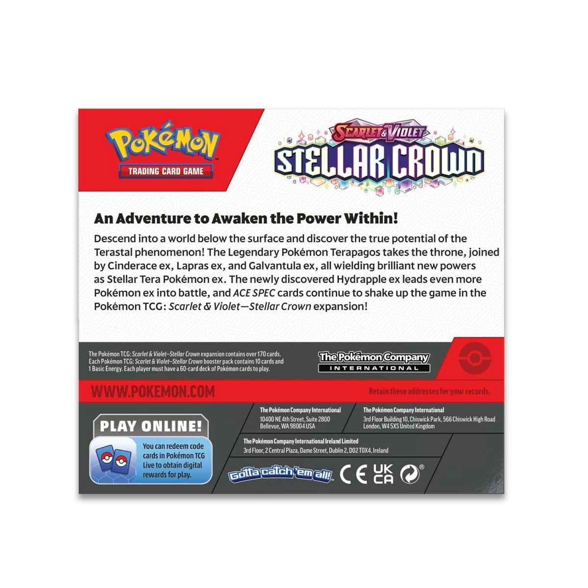 Pokémon Stellar Crown Booster Box