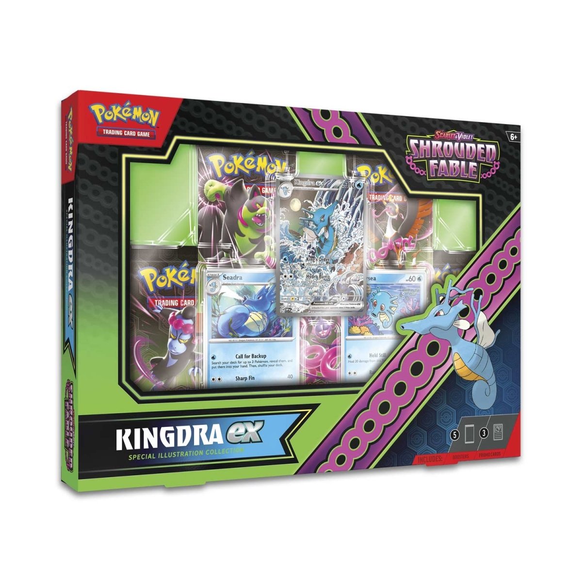 Pokémon Shrouded Fable Kingdra ex Special Illustration Collection