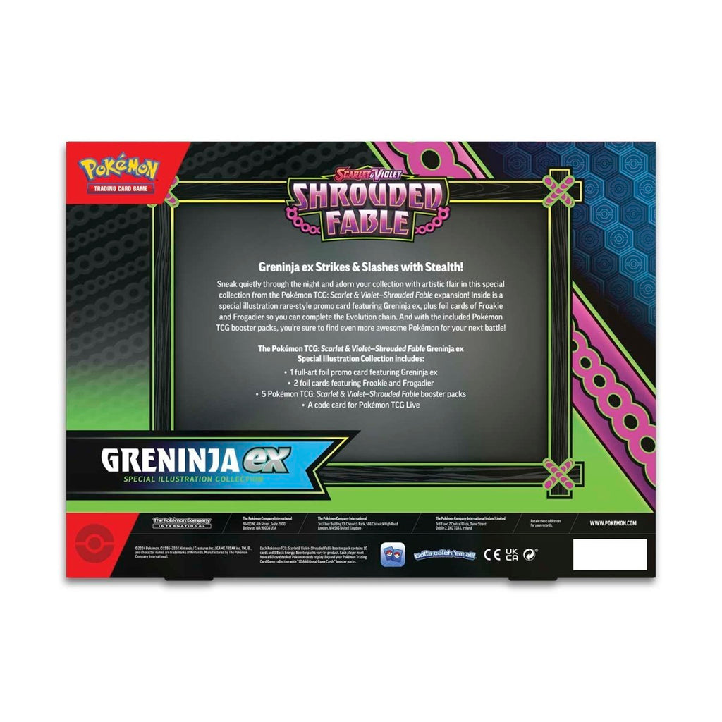 Pokémon TCG: SV6.5 Shrouded Fable Greninja ex Special Illustration Collection