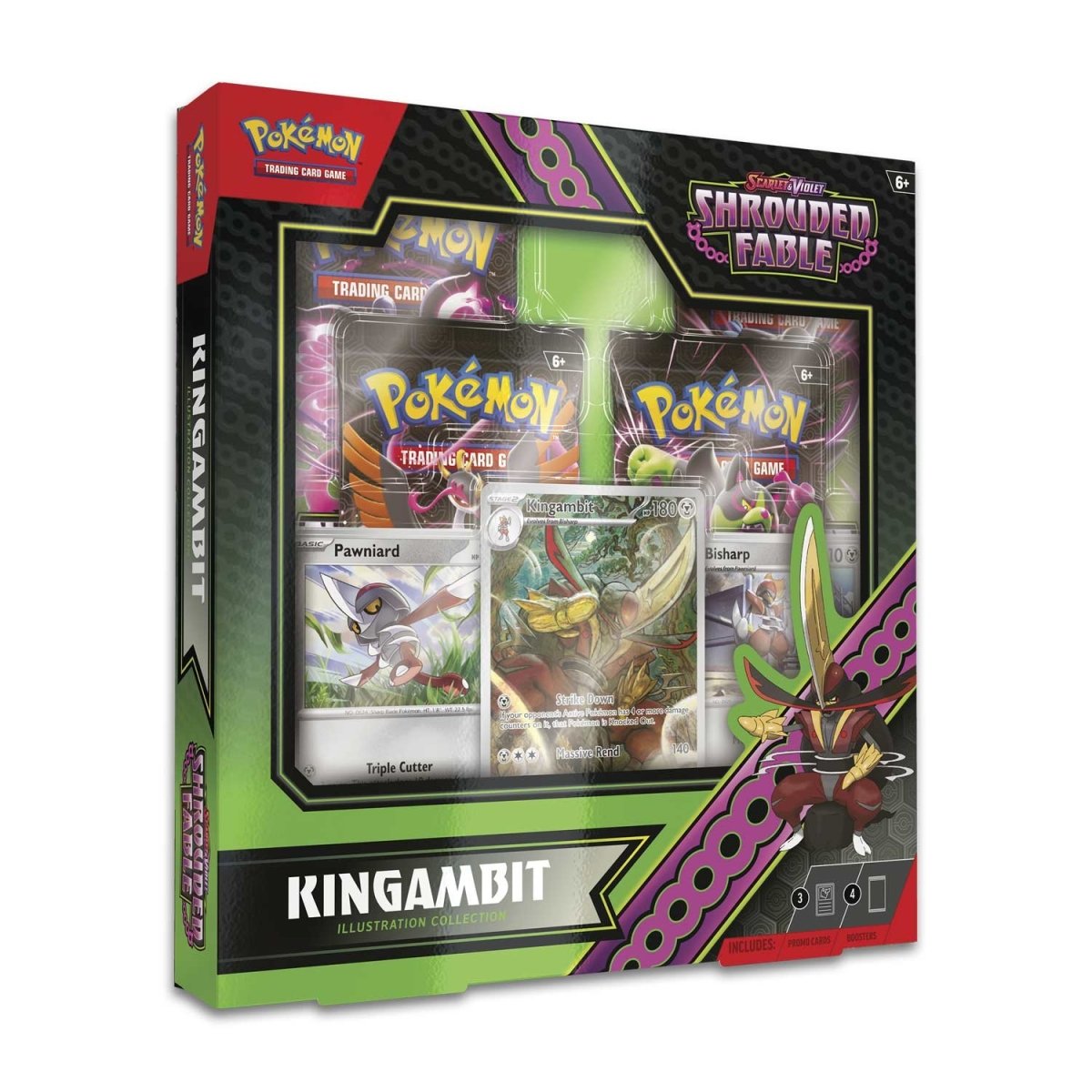 Pokémon TCG: SV6.5 Shrouded Fable Kingambit Illustration Collection