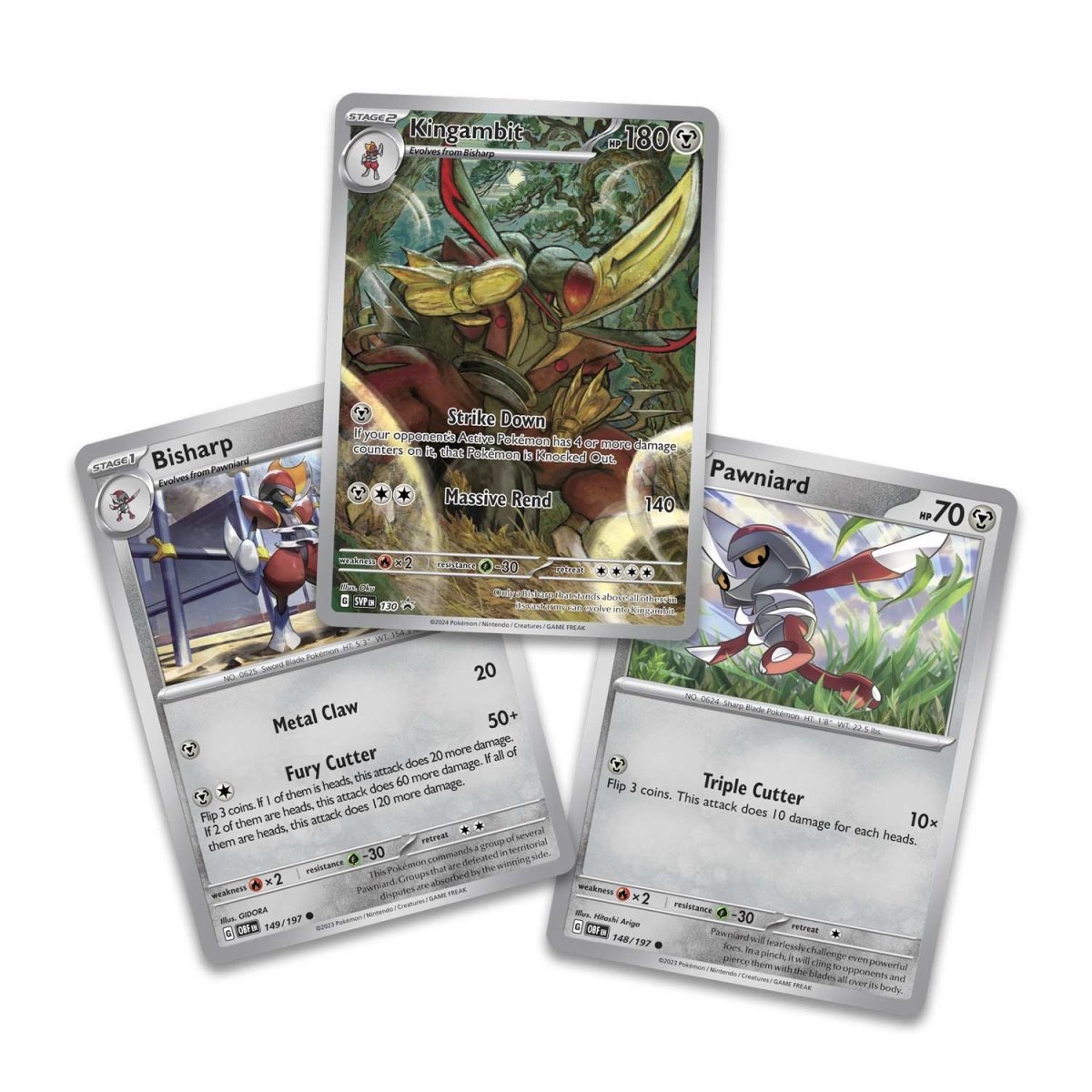 Pokémon TCG: SV6.5 Shrouded Fable Kingambit Illustration Collection