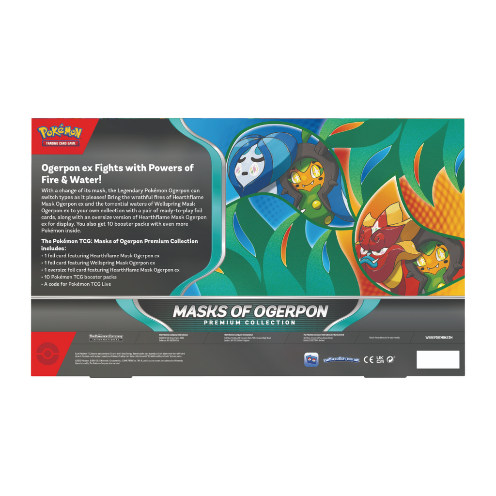 (Release: 07/18) Pokémon TCG: Masks of Ogerpon Premium Collection