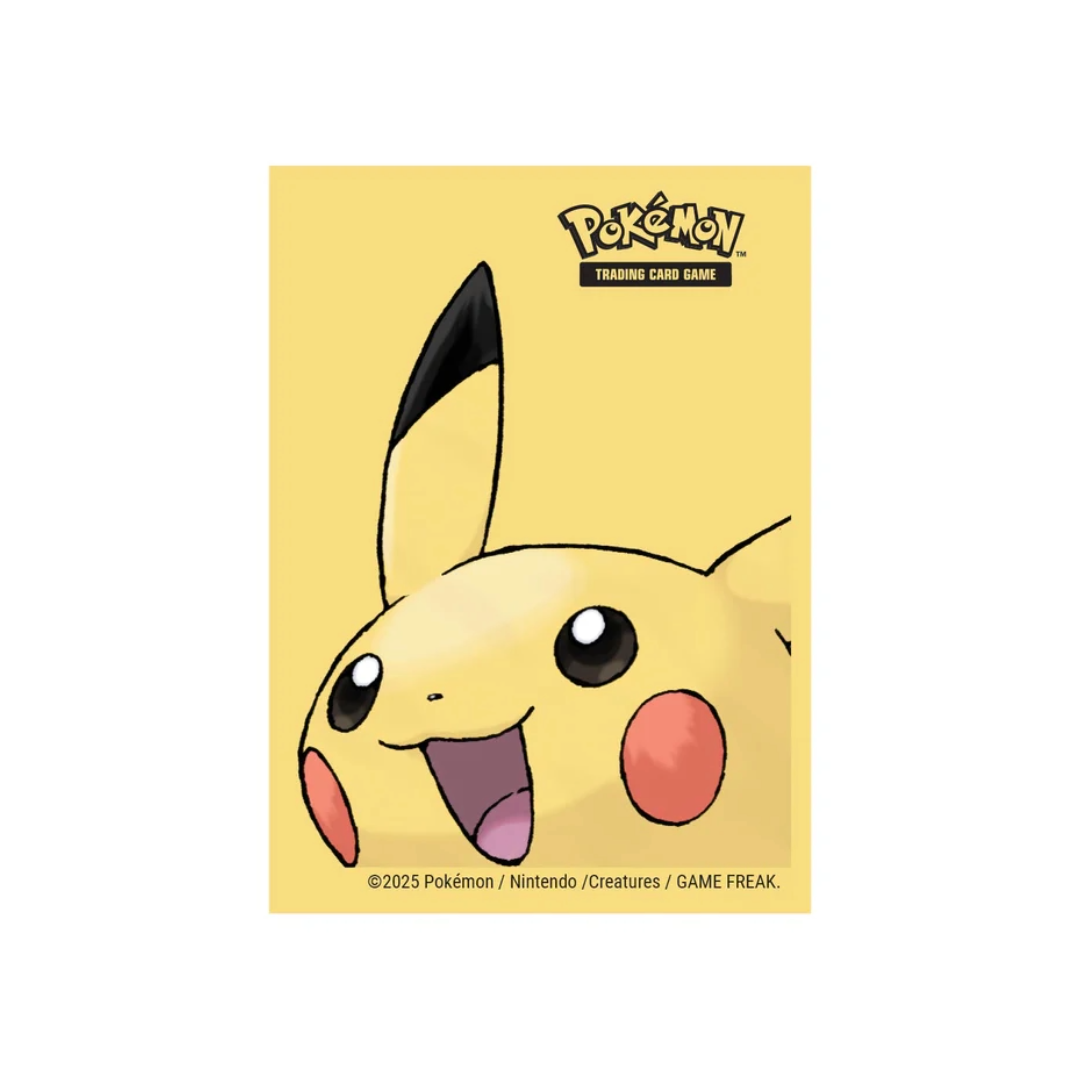 Pikachu 65ct Deck Protector Sleeves (2025)
