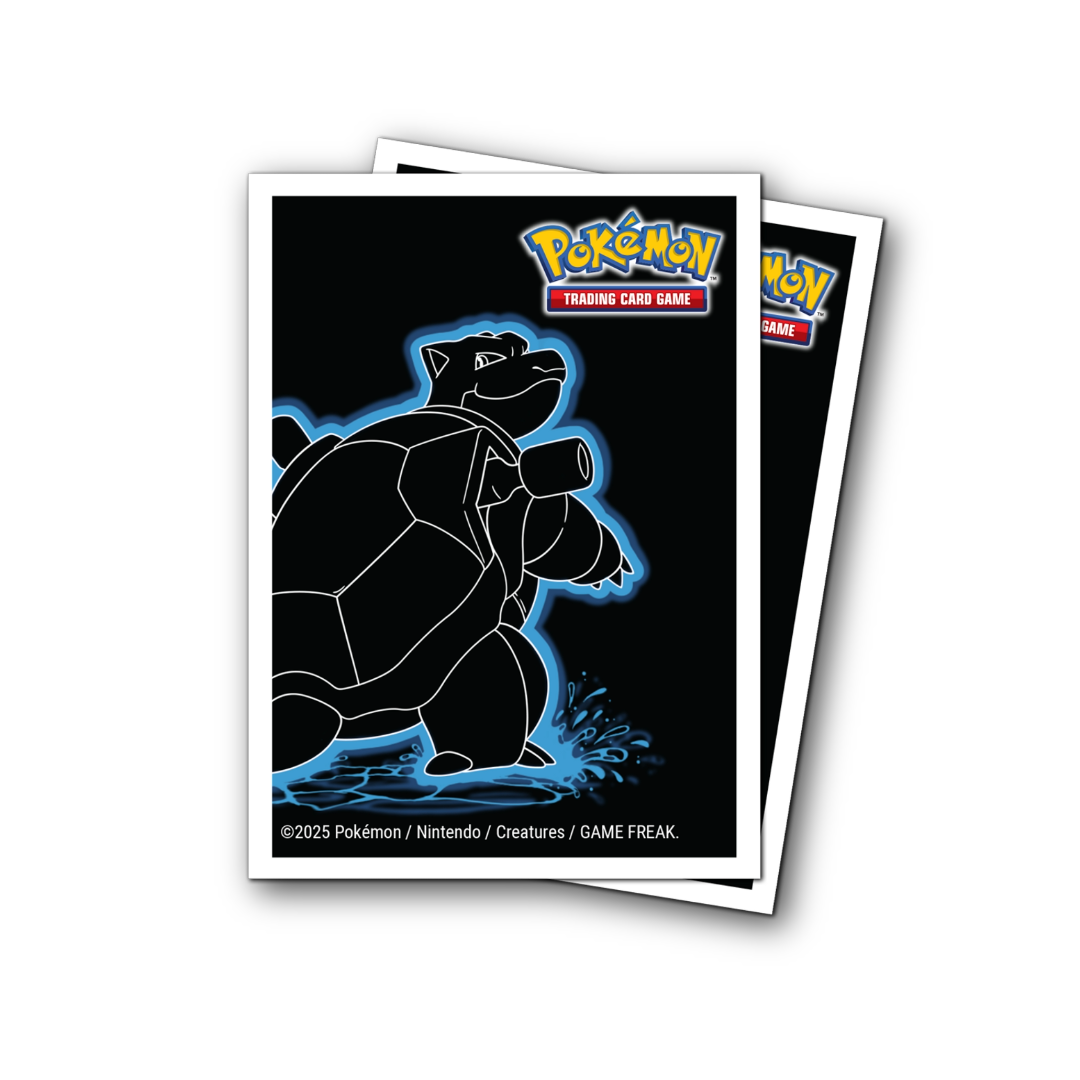 Neon Kanto: Blastoise 105ct APEX Deck Protector Sleeves