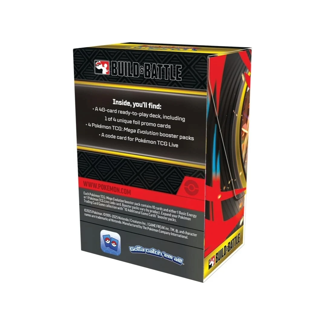 (Release: 10/10) Pokémon TCG: MEG Mega Evolution Build & Battle Box