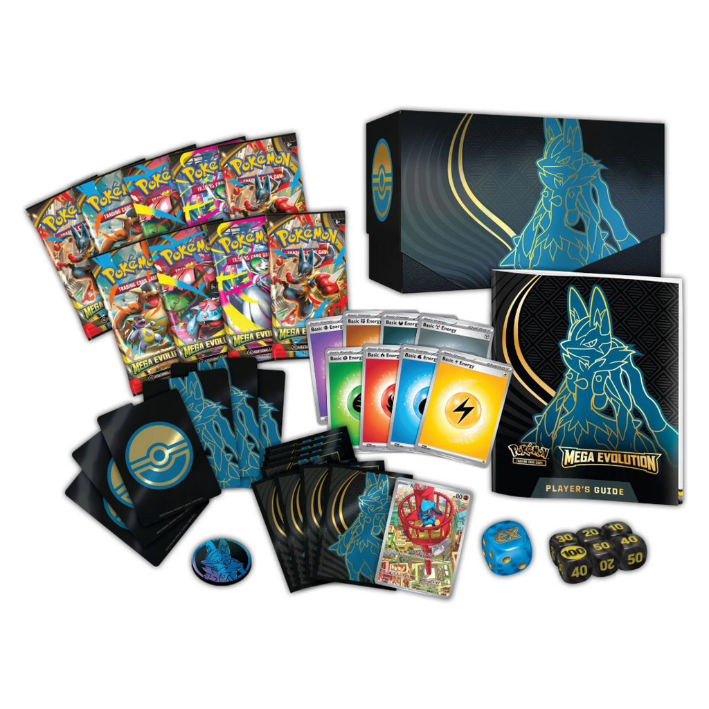 Pokémon TCG: ME1 Mega Evolution Elite Trainer Box (Styles Vary)