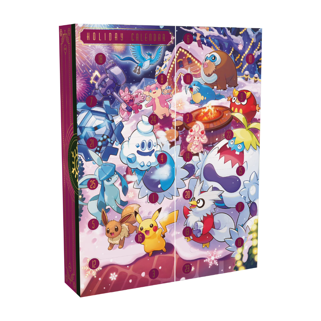 (Release: 08/23) Pokémon TCG: Holiday Calendar (2025)