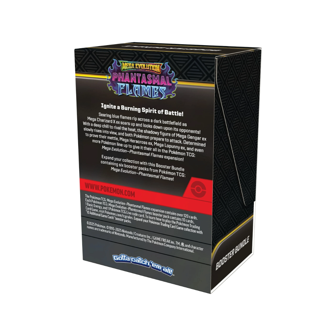 (Release: 11/14) Pokémon TCG: ME2 Phantasmal Flames Booster Bundle