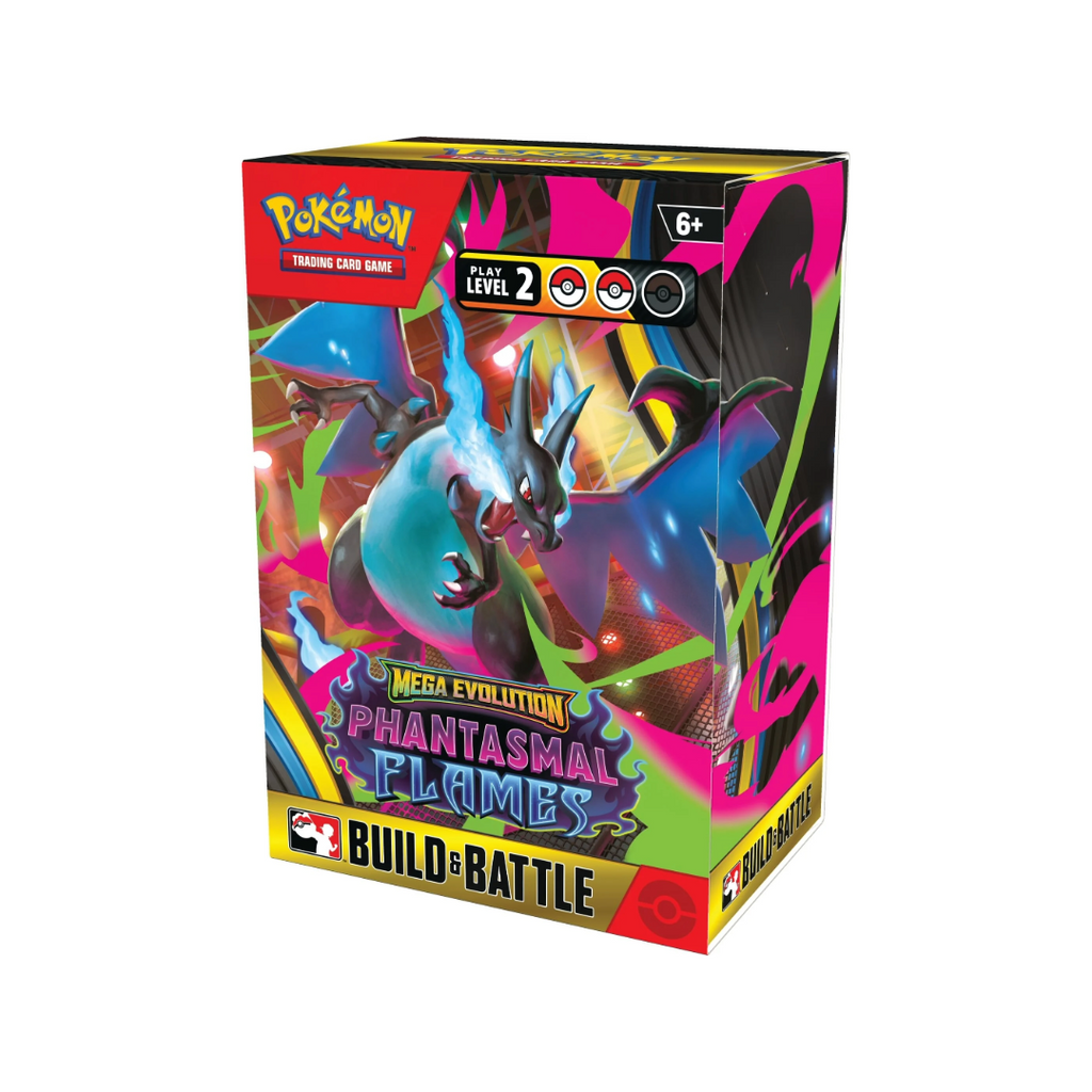 (Release: 11/28) Pokémon TCG: ME2 Phantasmal Flames Build & Battle Box