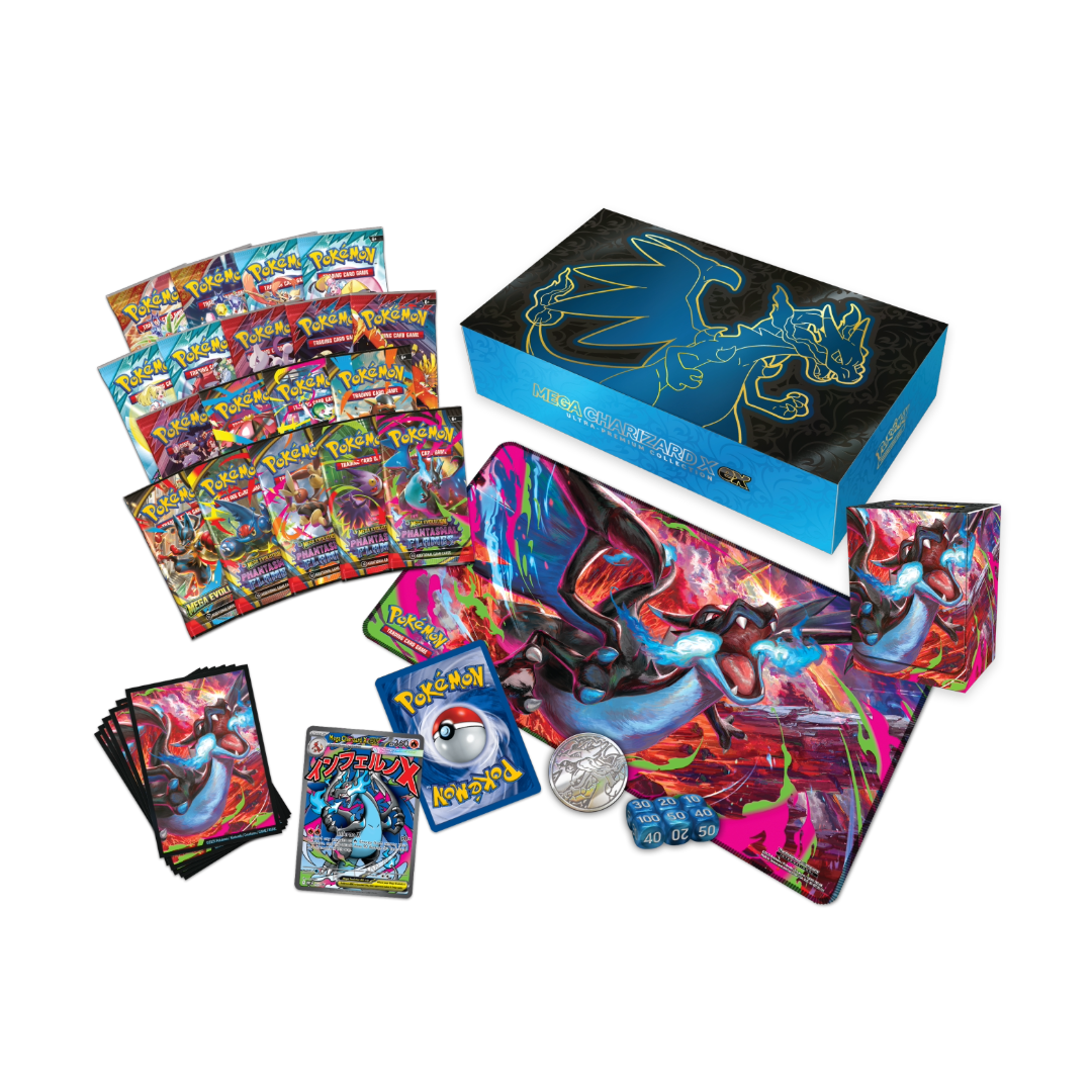 (Release: 11/14) Pokémon TCG: Mega Charizard X ex Ultra-Premium Collection