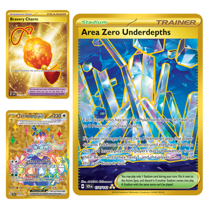 Pokémon TCG: SV7 Stellar Crown 3-Pack Blister