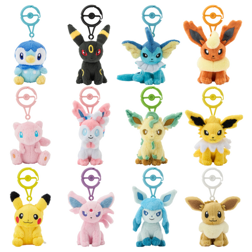 Pokémon Plush Keychains (Styles Vary)