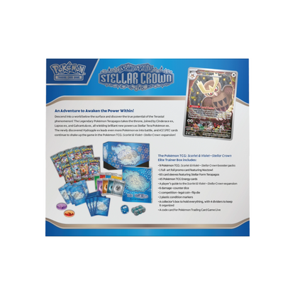 Pokémon TCG: SV7 Stellar Crown Elite Trainer Box