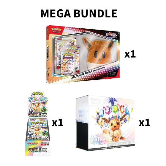 Prismatic Evolutions Mega Bundle (ENG & JPN) *LIMIT 1*