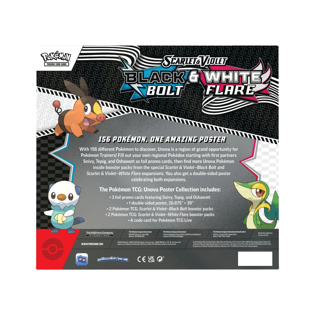 (Release: 07/18) Pokémon TCG: SV11 Unova Poster Collection