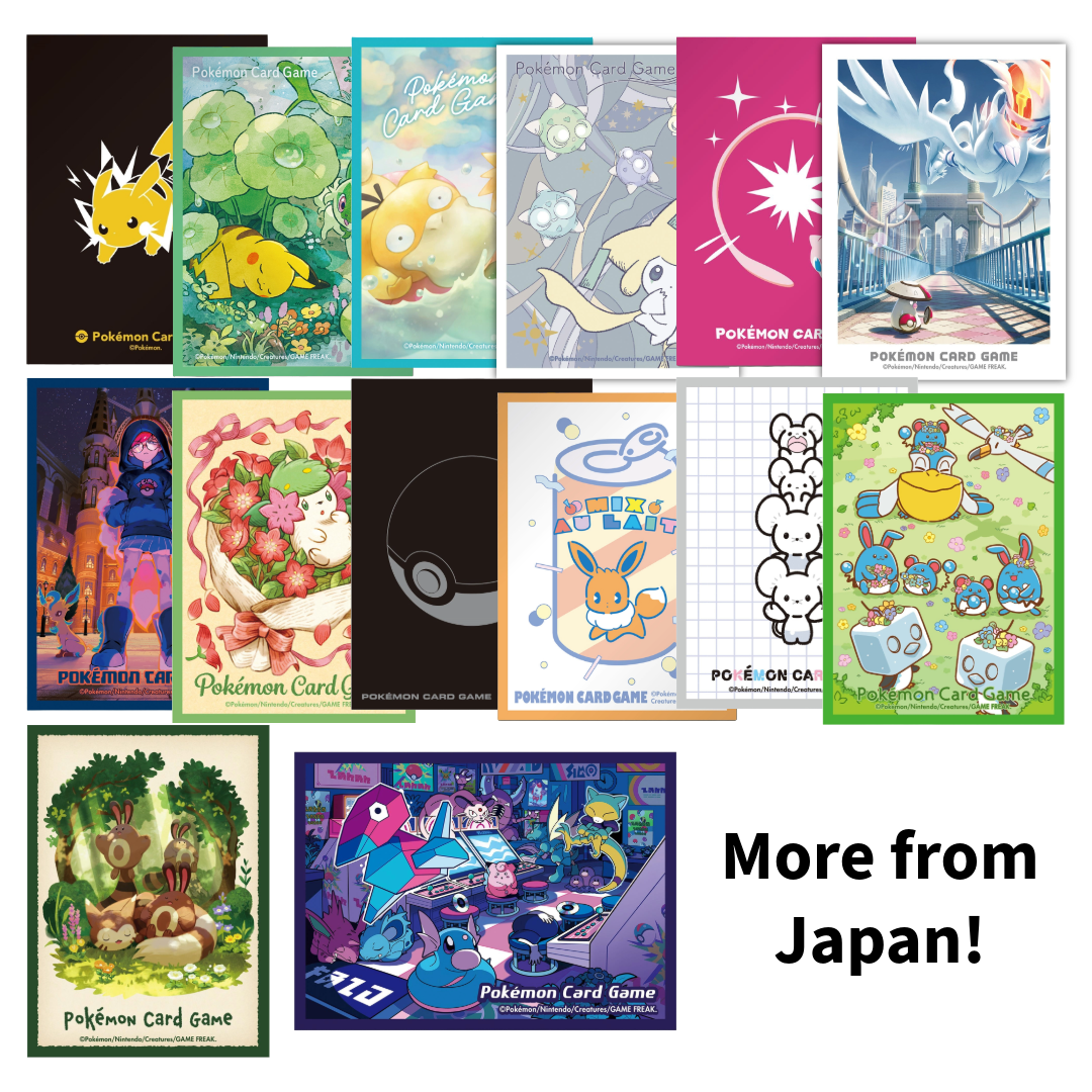 Pokémon Center Japan Card Sleeves (Styles Vary)