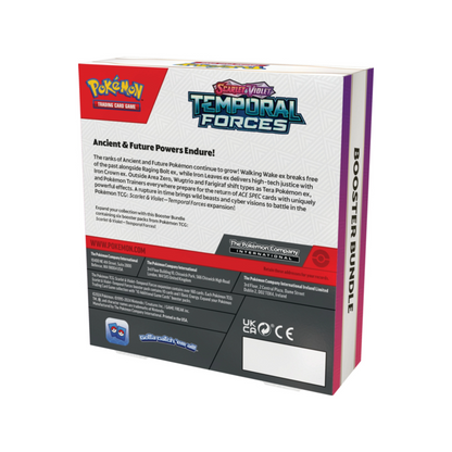 Pokémon TCG: SV5 Temporal Forces Booster Bundle