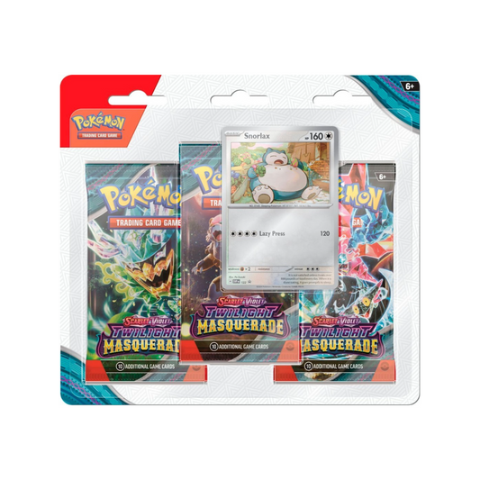 Pokémon TCG: SV6 Twilight Masquerade 3-Pack Blister