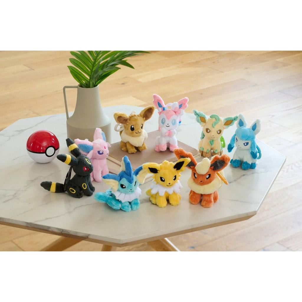 Pokémon Center Plush Keychains (Styles Vary)