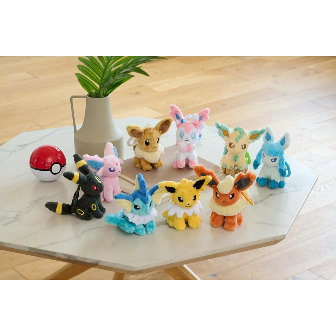 Pokémon Center Plush Keychains (Styles Vary)