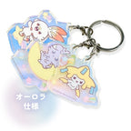 Acrylic Pokémon Keychain Set: PokéPeace Collection (Styles Vary)